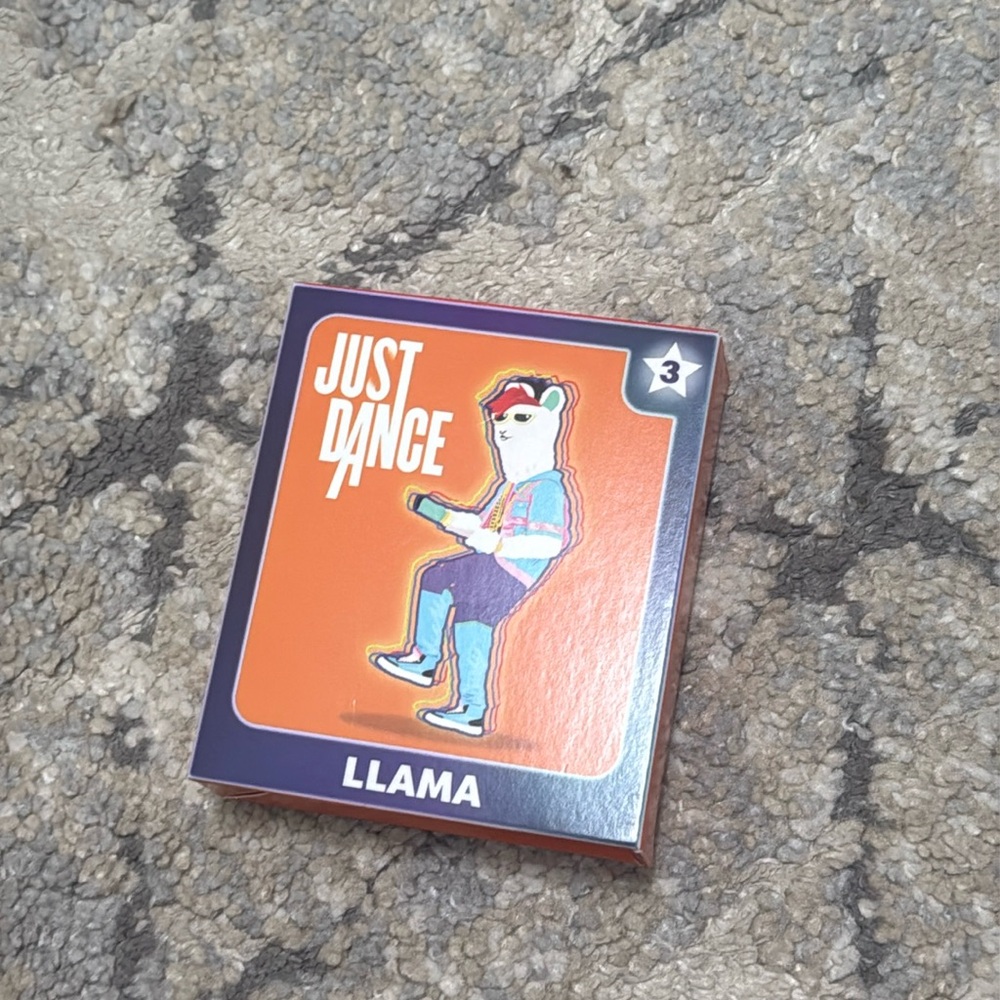 FREE WITH PURCHASE-McDonald's Happy Meal JUST DANCE Toy #3 Llama